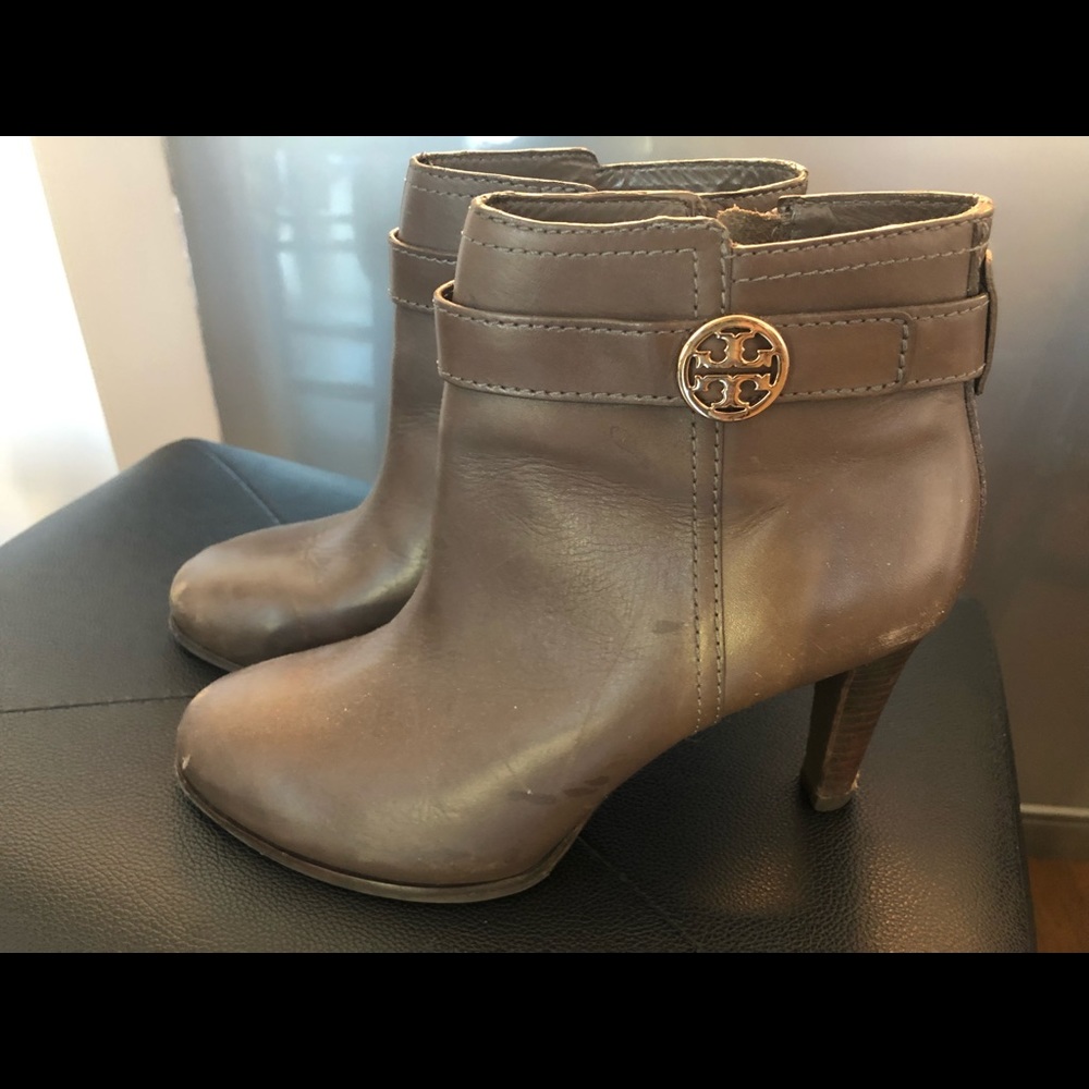 Tory Burch Leather Heeled Boots